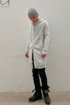 BORIS BIDJAN SABERI top ZIPPER3.1 FTO00002 +F0406C white cement color pure cotton PBBS30